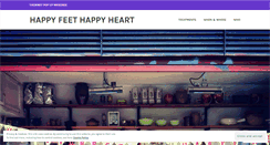 Desktop Screenshot of happyfeethappyheart.com